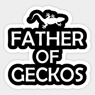 Gecko - Father of geckos Sticker